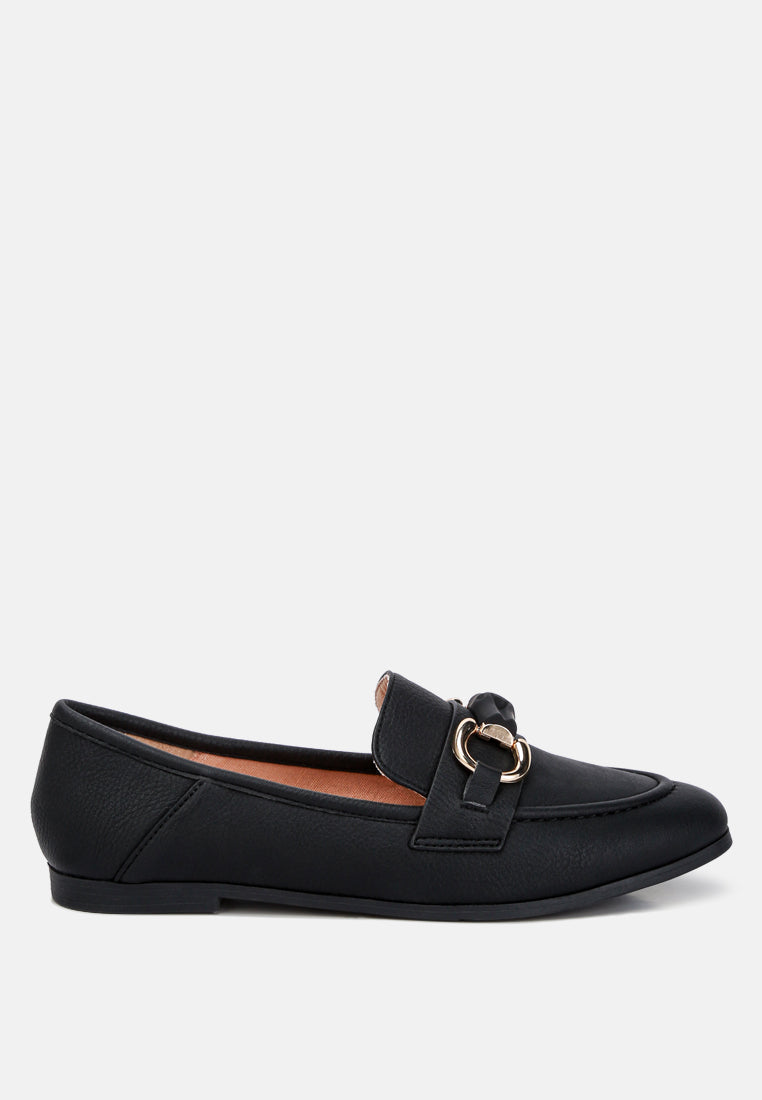 Asher Horsebit Embellished Loafers-5