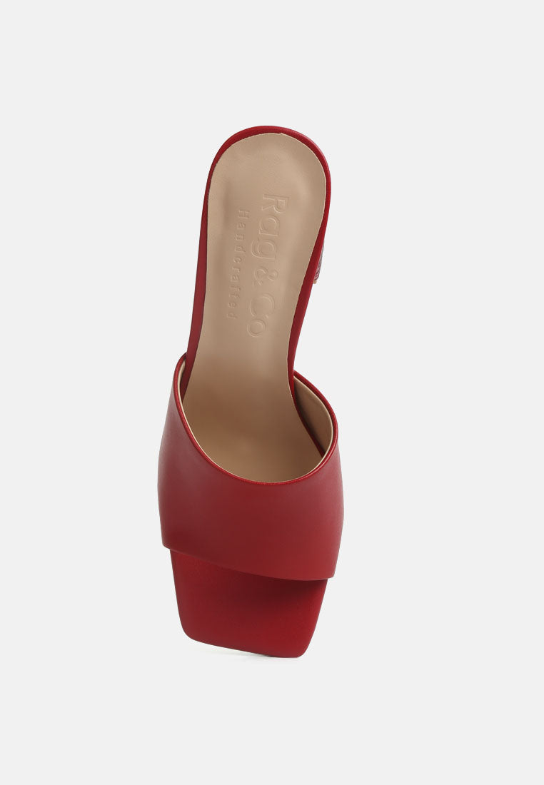 Audriana Textured Block Heel Sandals-4