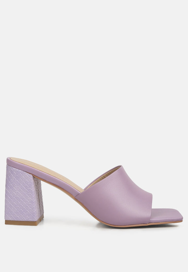 Audriana Textured Block Heel Sandals-6