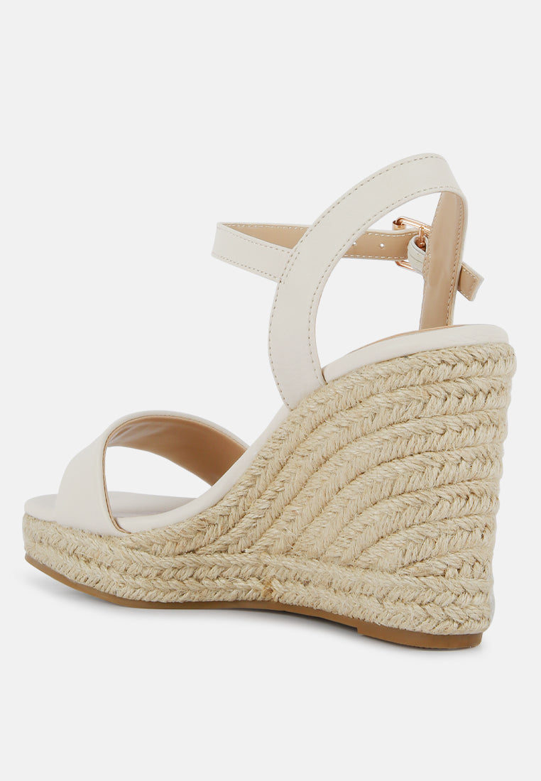 Augie Woven Wedge Sandals-2