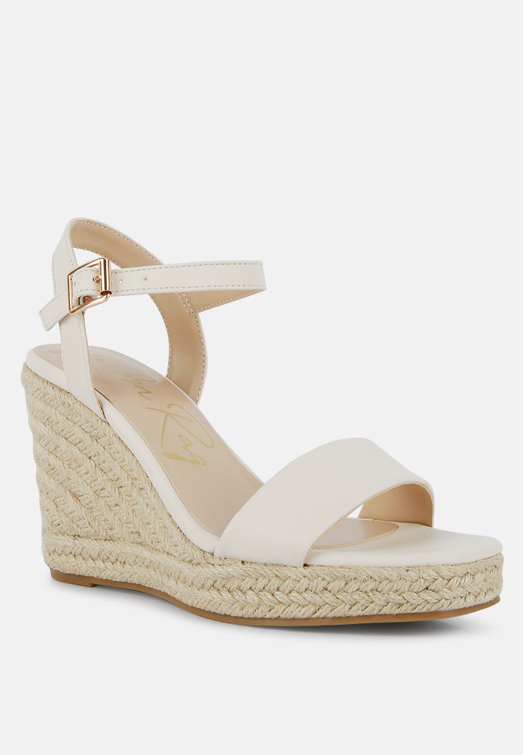Augie Woven Wedge Sandals-1