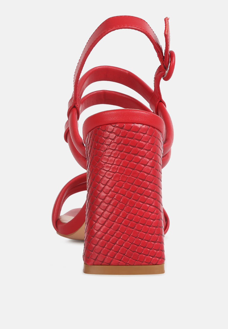 Avianna Slim Block Heel Sandal-4