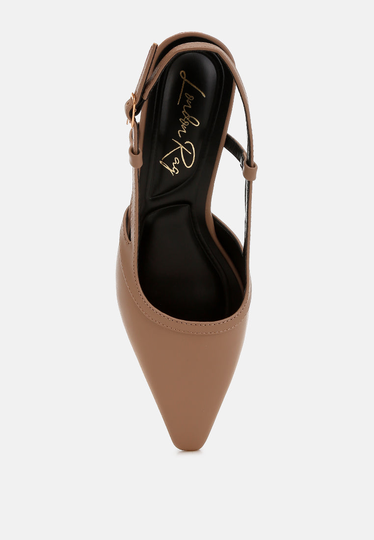 Axton Kitten Heel Slingback Sandals-4
