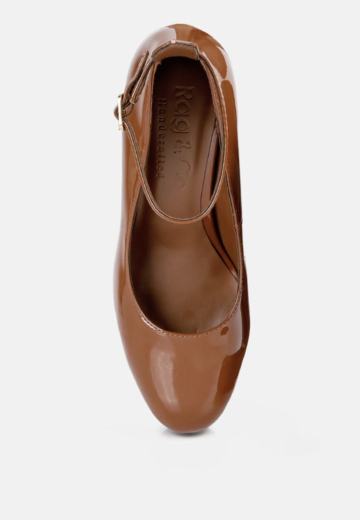 Babe Heaven Patent Pu Sandals-4