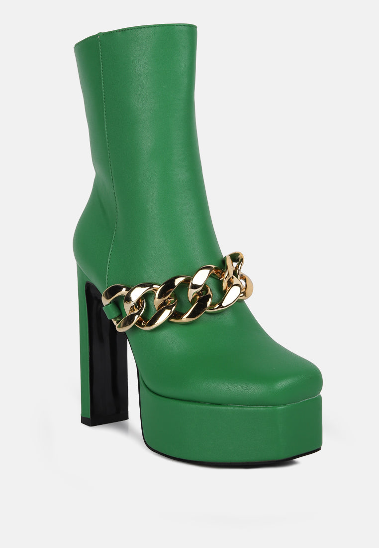Bambini High Platform Ankle Boots-2