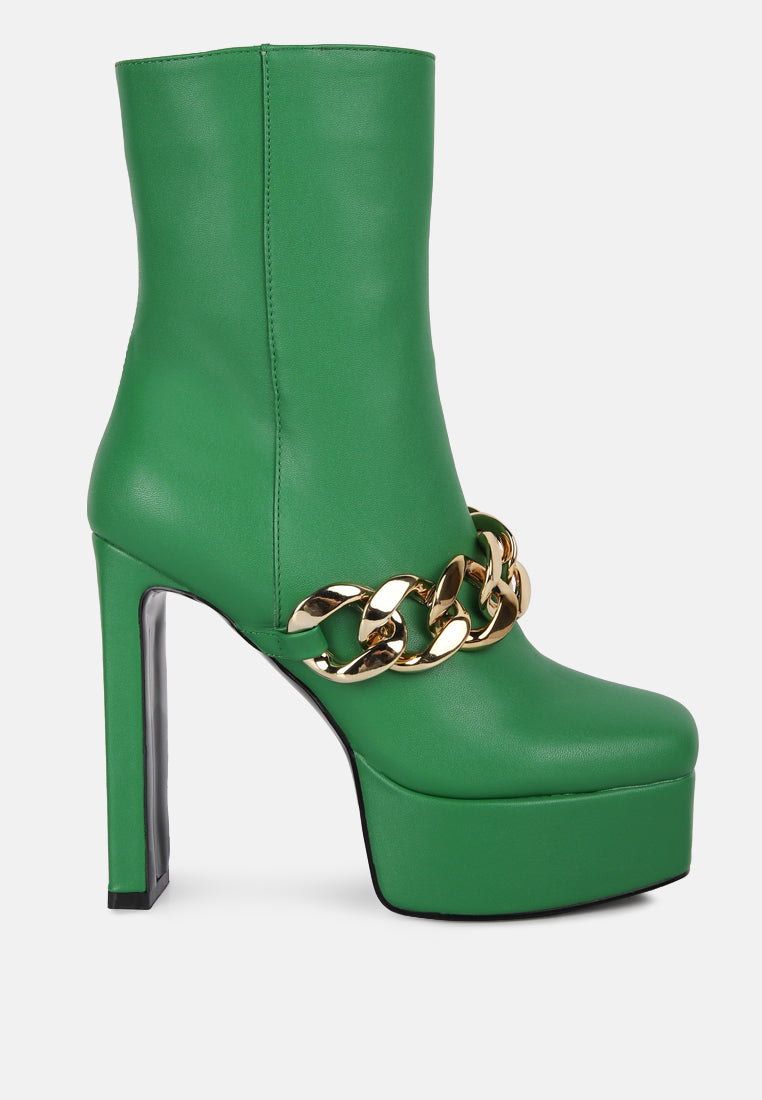 Bambini High Platform Ankle Boots-0