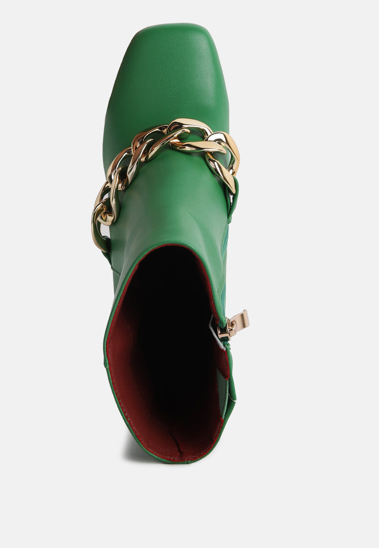 Bambini High Platform Ankle Boots-4