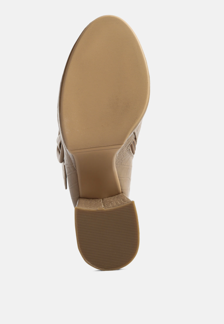 Bumpy Platform Bootie-4