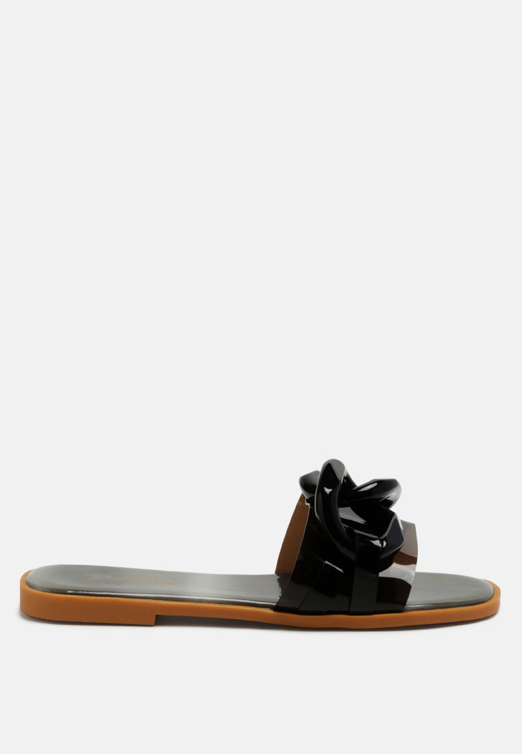 Caroons Clear Slide Flats-5