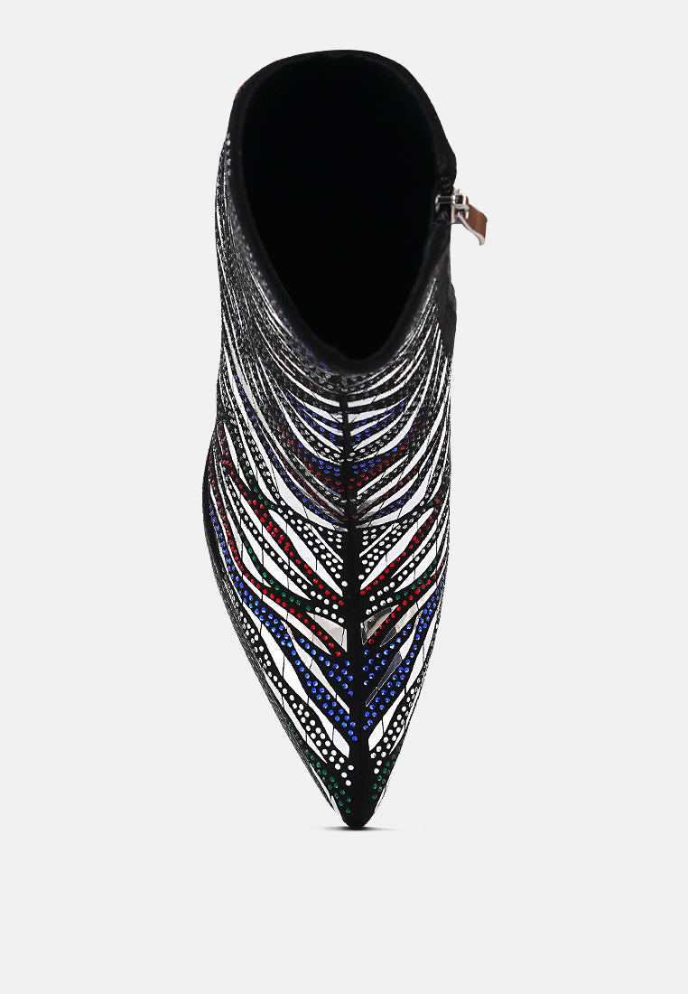 Cartier Pattern Embellishment Platform Boots-2