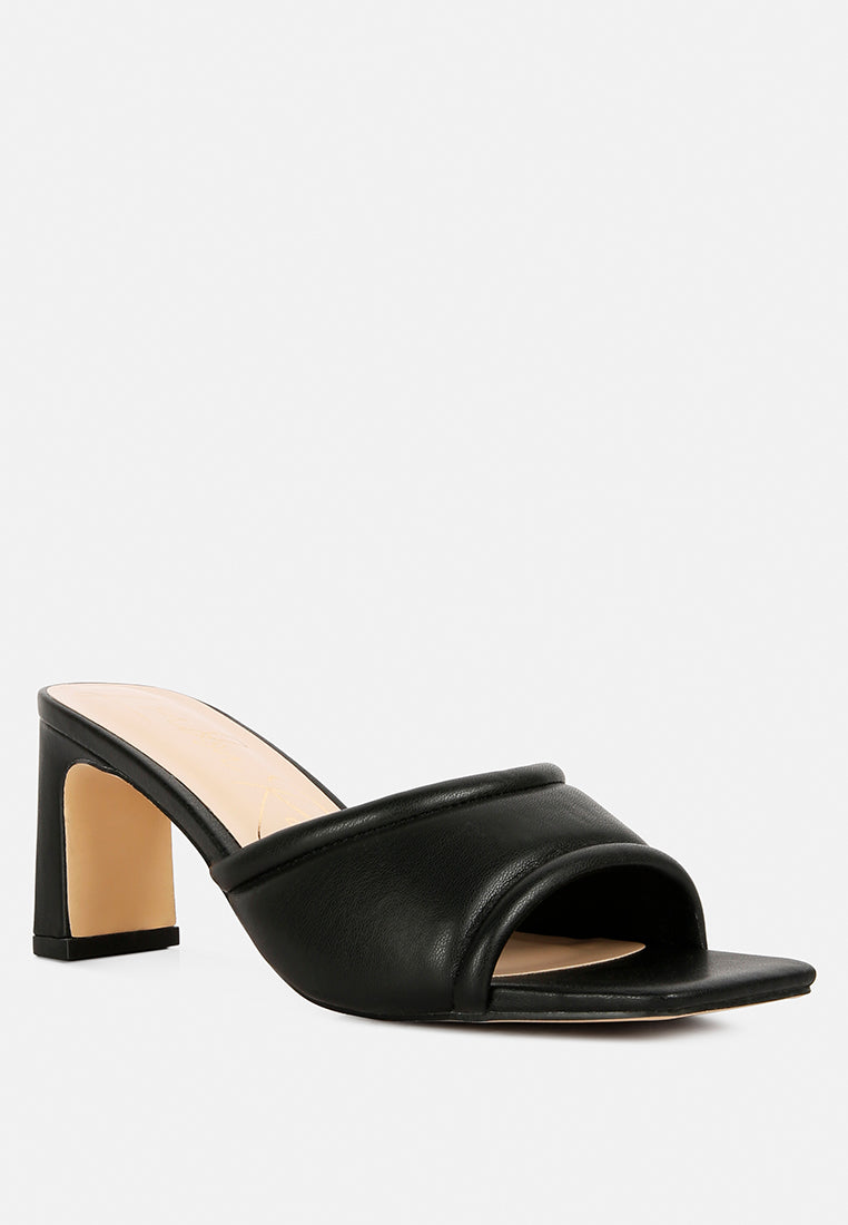 Celine Quilted Italian Block Heel Sandals-1