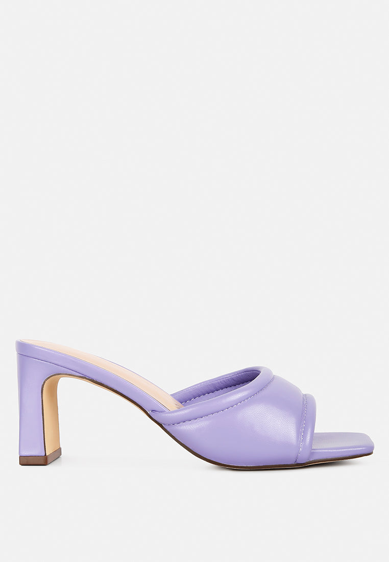 Celine Quilted Italian Block Heel Sandals-6