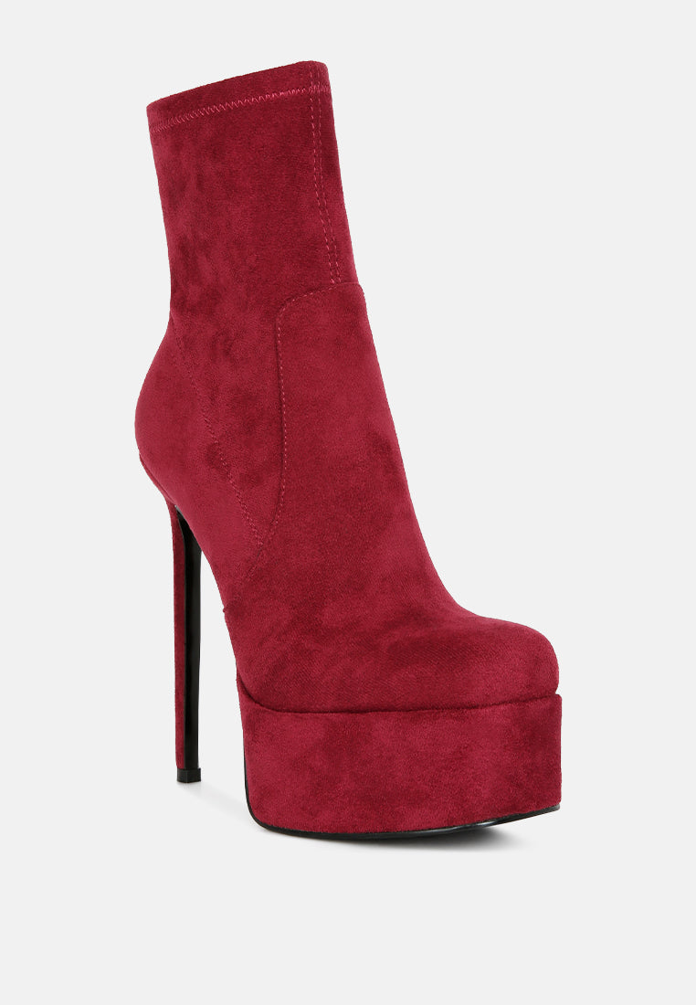 Clubbing High Heele Platform Ankle Boots-1