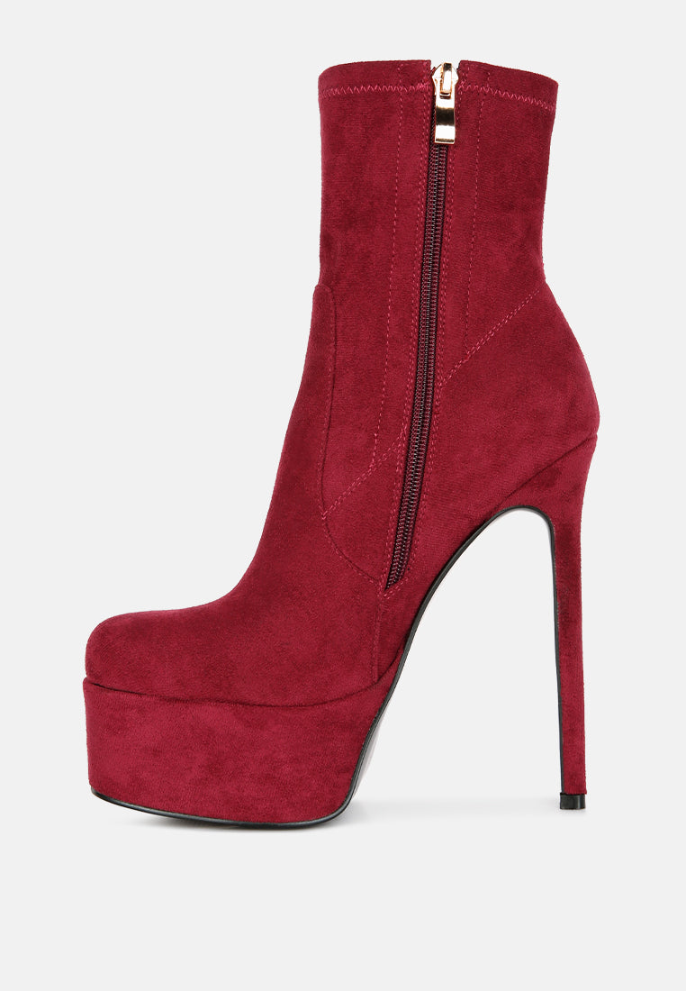 Clubbing High Heele Platform Ankle Boots-2