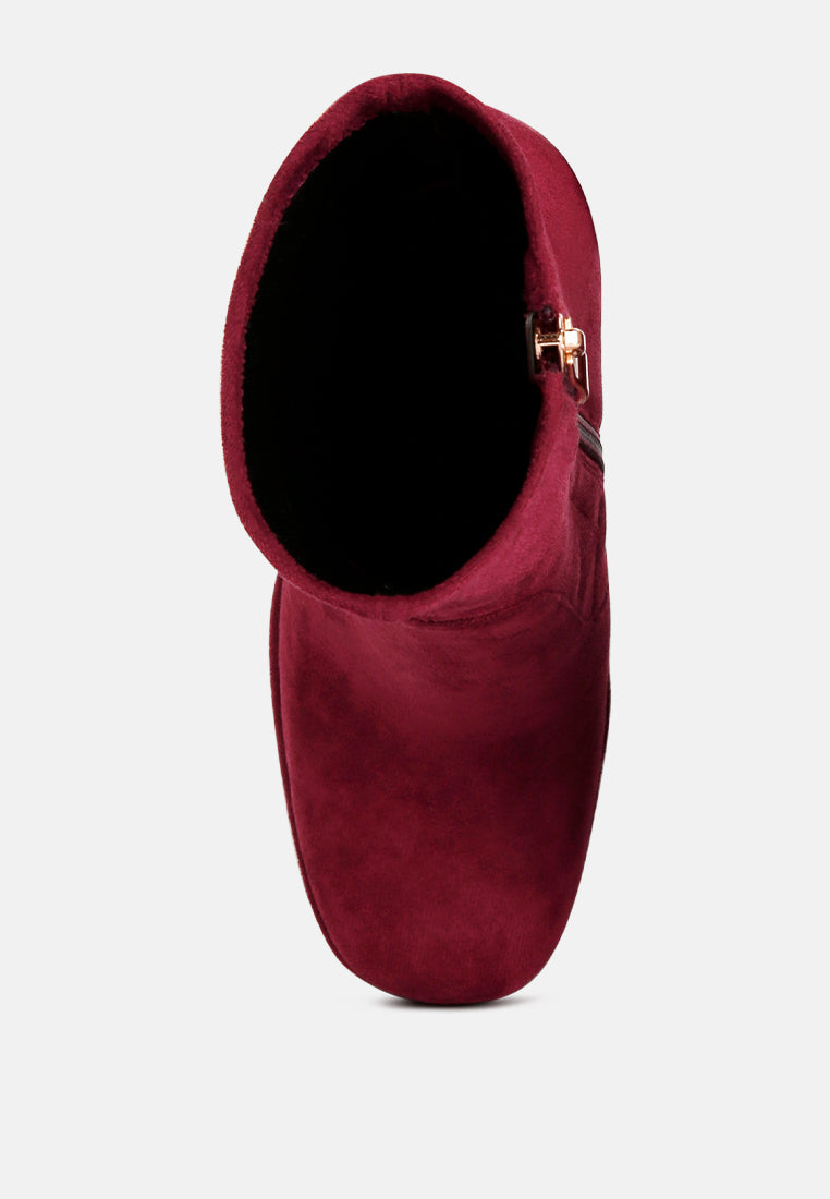 Clubbing High Heele Platform Ankle Boots-3