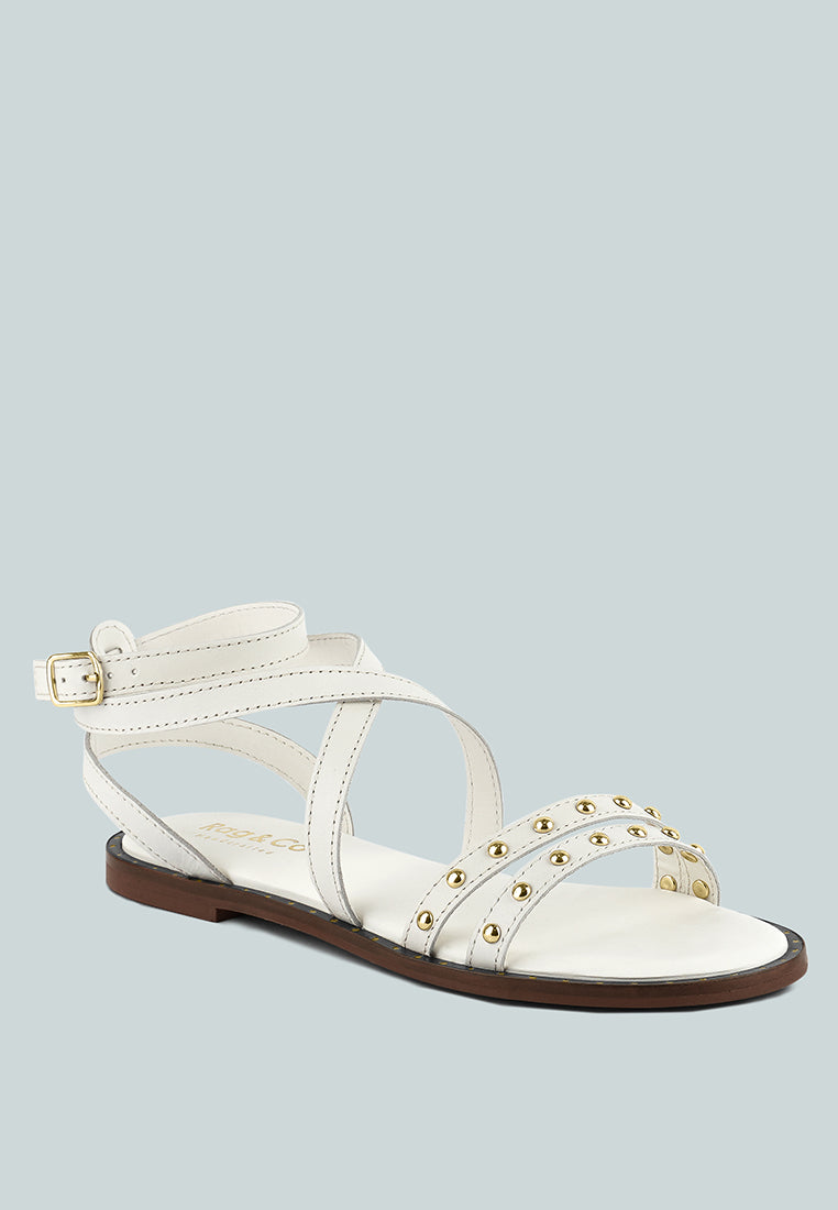 Corriane Studs Embellishment Strappy Sandals-1