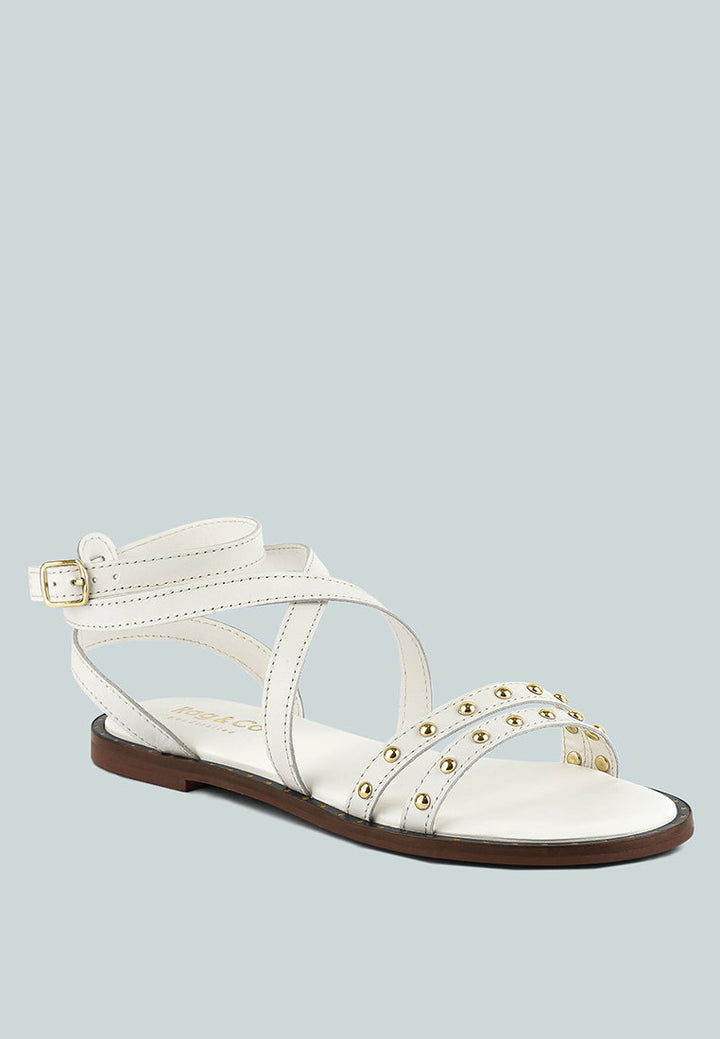 Corriane Studs Embellishment Strappy Sandals-1