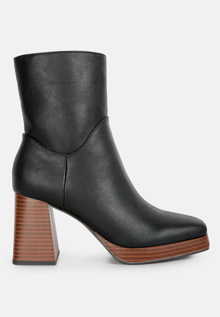 Couts High Ankle Heel Boots-0