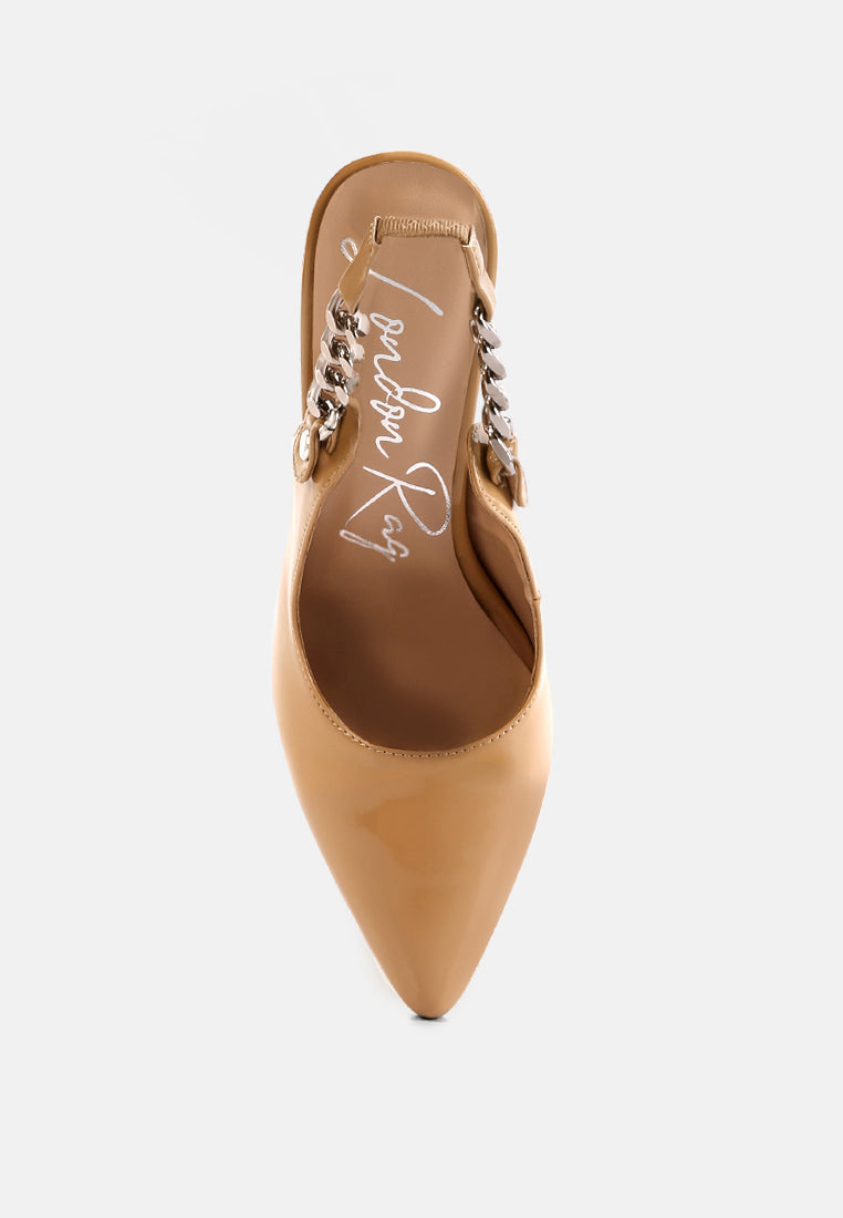 Coveted Stiletto Heeled Slingback Sandals-3