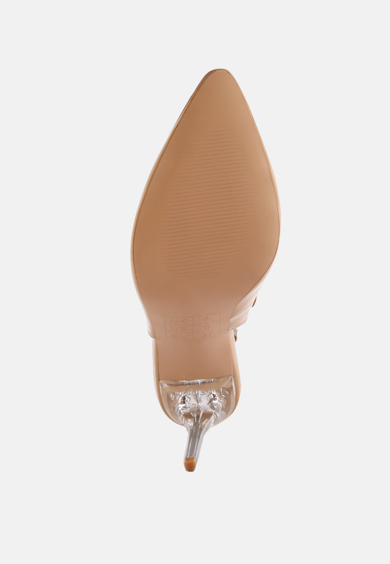 Coveted Stiletto Heeled Slingback Sandals-4