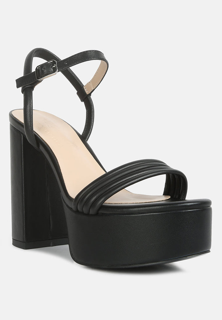 Cruella Block Heel Platform Sandals-4
