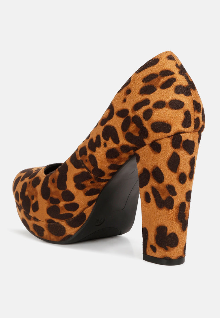 Delia Seude Block Heel Pumps-2