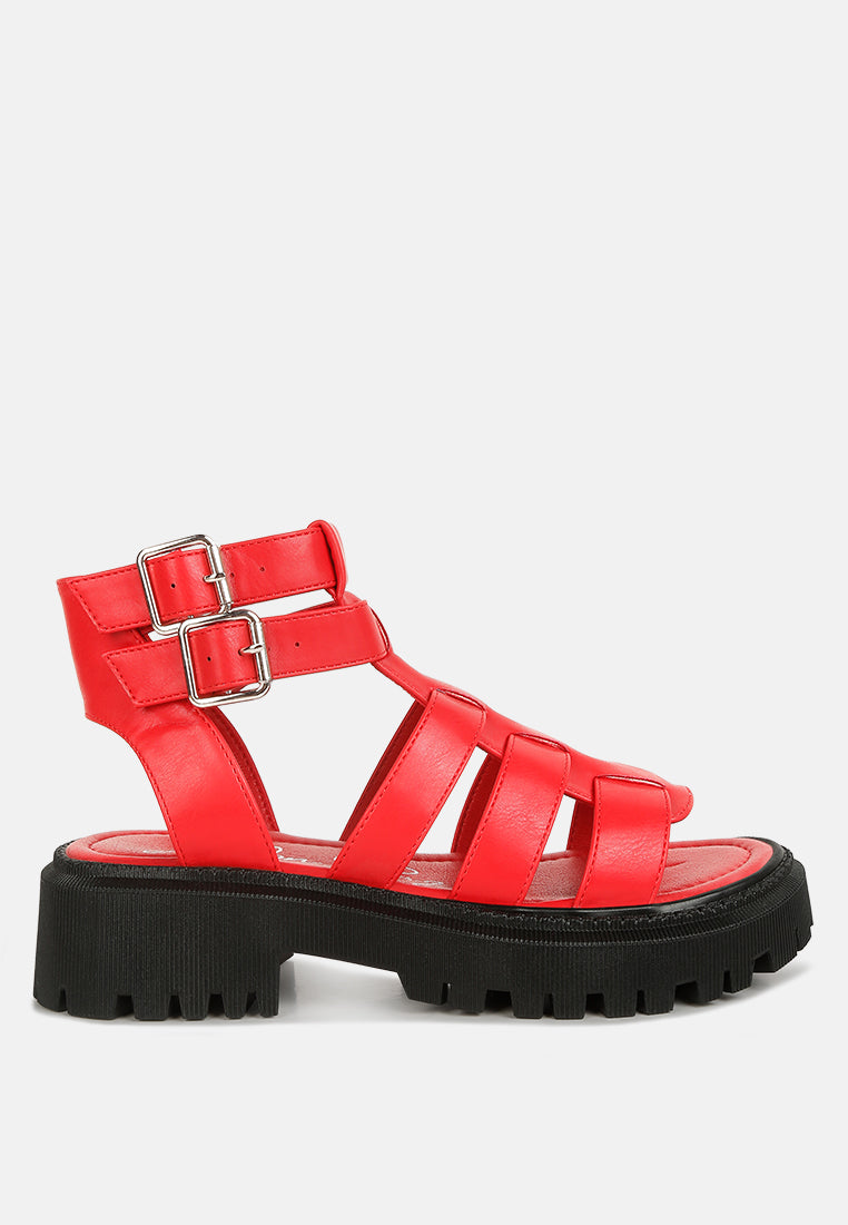 Dewey Chunky Gladiator Sandals-6
