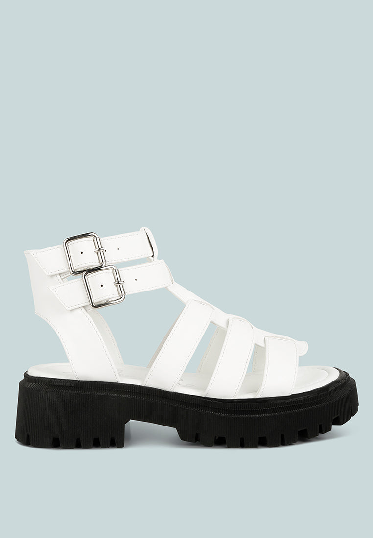 Dewey Chunky Gladiator Sandals-5