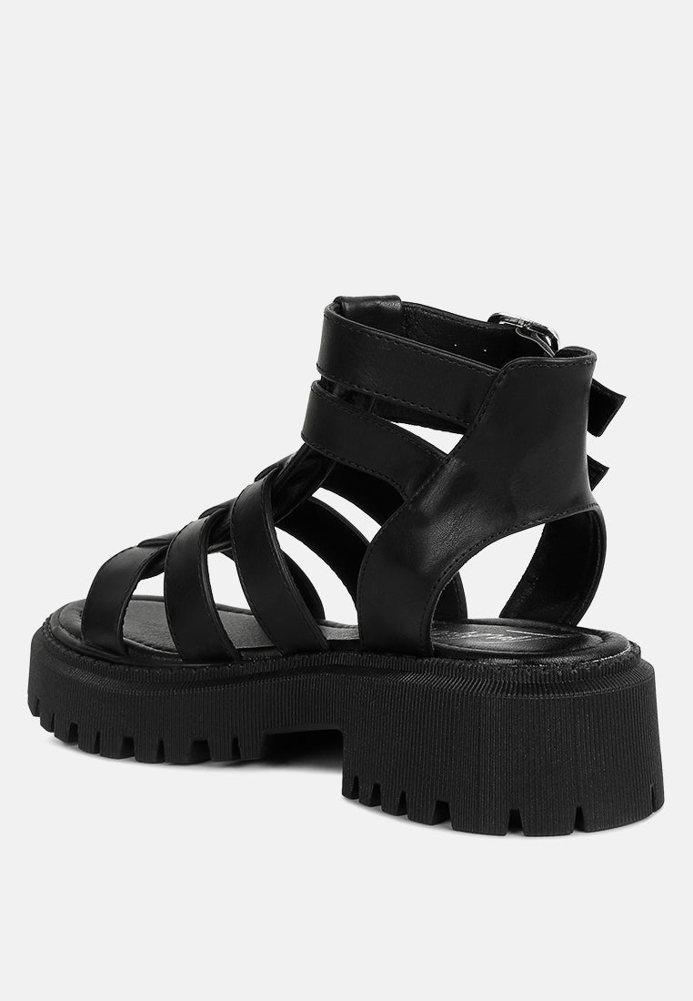 Dewey Chunky Gladiator Sandals-2