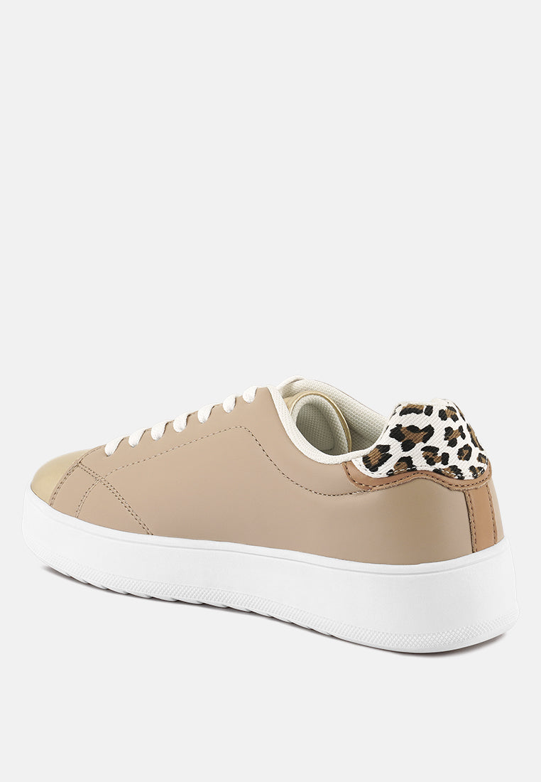 Dory Metallic Accent Sneakers-2
