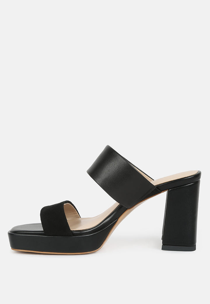 Eddlia Slip On Platform Sandals-2