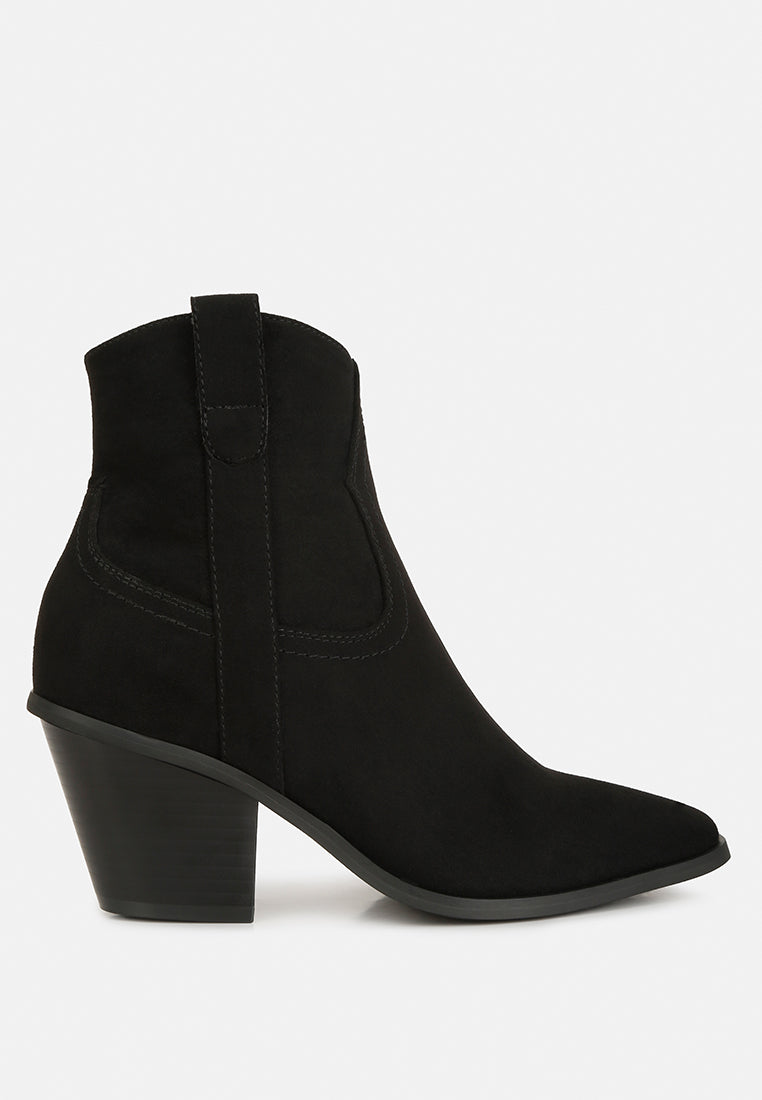 Elettra Ankle Length Cowboy Boots-5