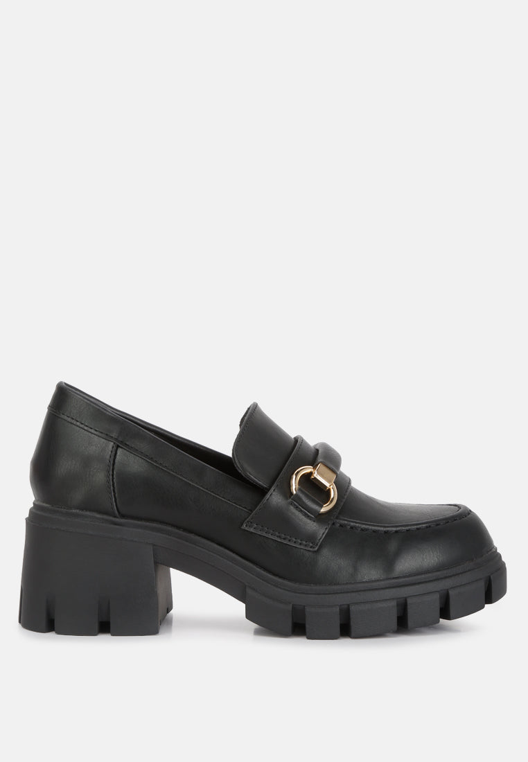 Evangeline Chunky Platform Loafers-6