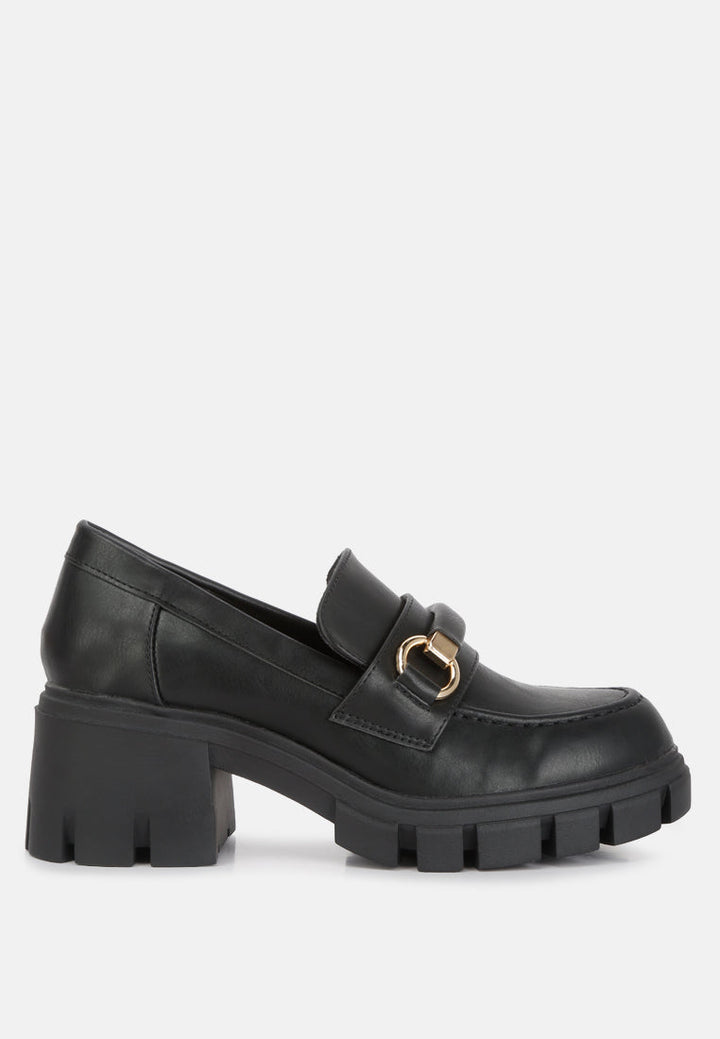Evangeline Chunky Platform Loafers-6