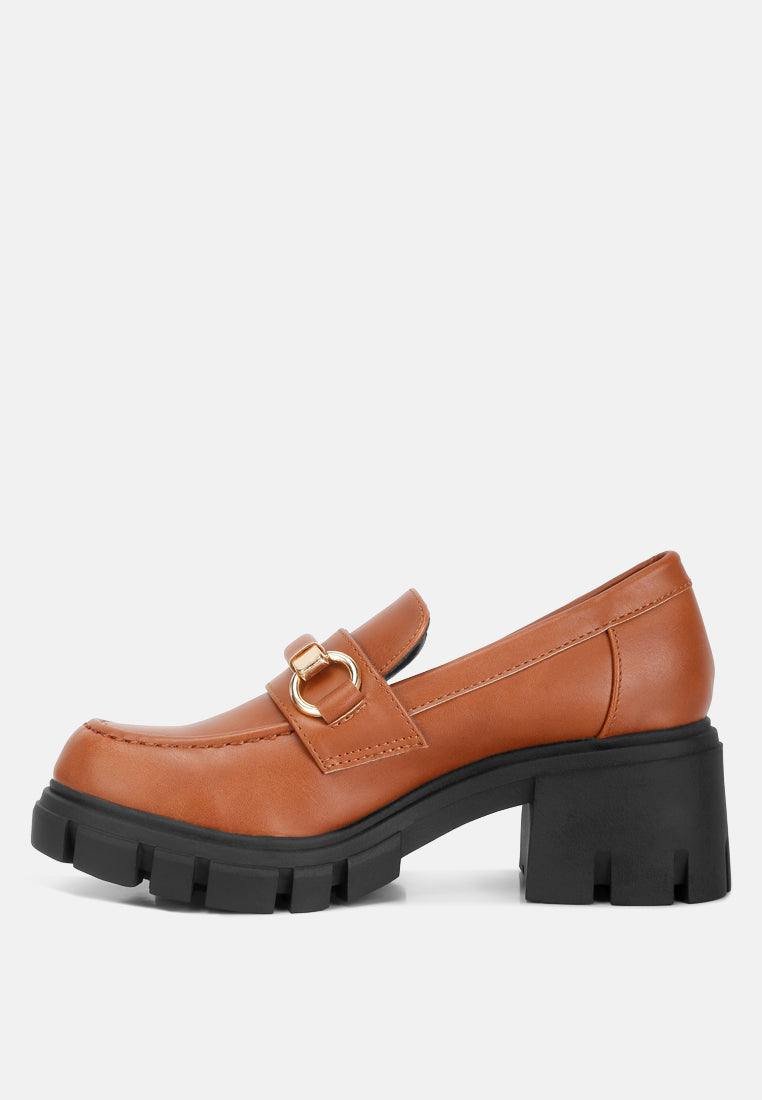 Evangeline Chunky Platform Loafers-3