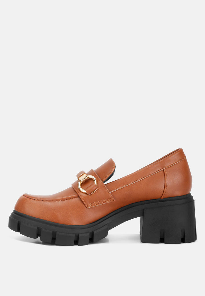 Evangeline Chunky Platform Loafers-3