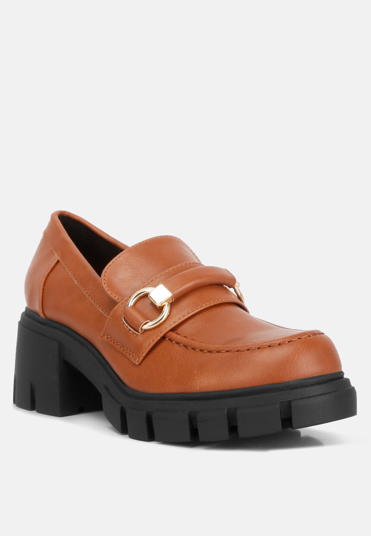 Evangeline Chunky Platform Loafers-2
