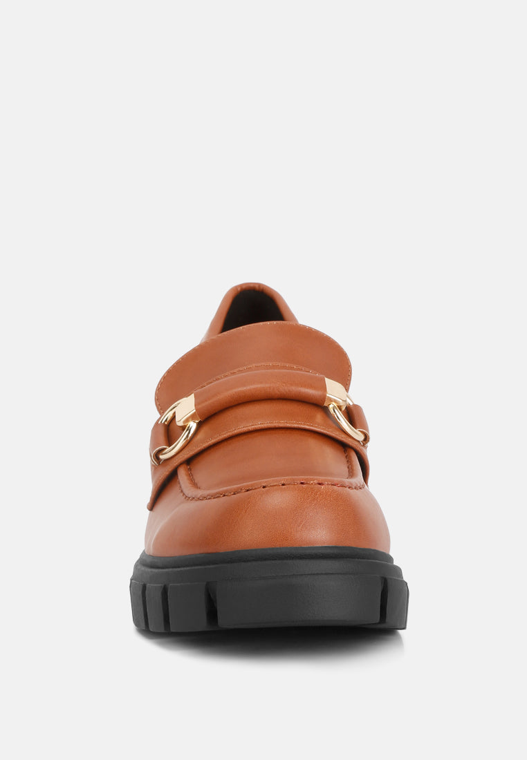 Evangeline Chunky Platform Loafers-4