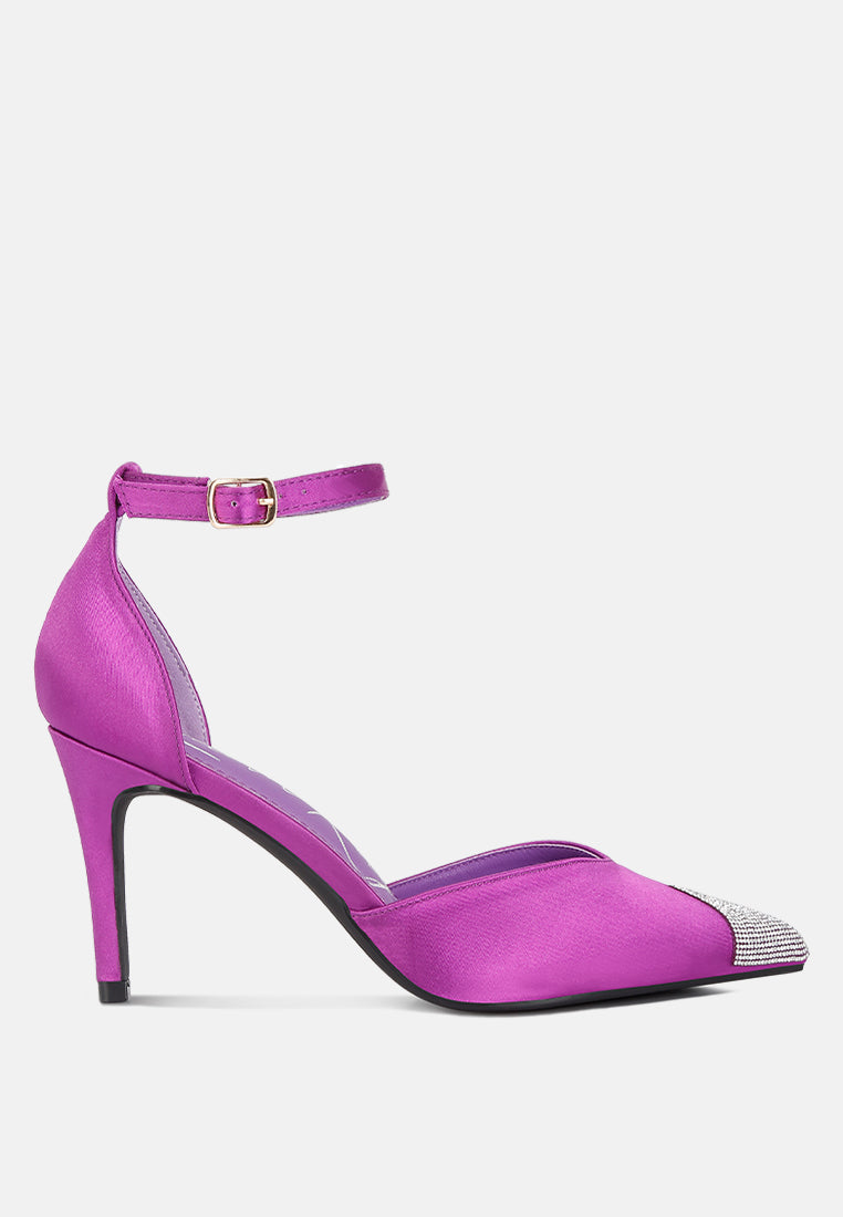 Everalda Toe Cap Embellished Sandals-5