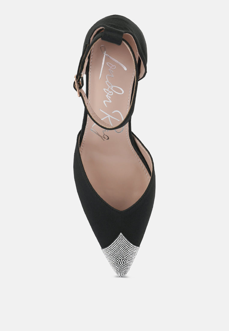 Everalda Toe Cap Embellished Sandals-3
