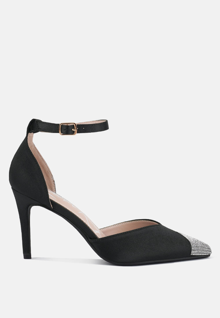 Everalda Toe Cap Embellished Sandals-0