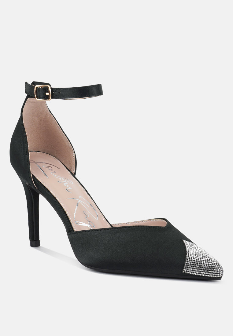 Everalda Toe Cap Embellished Sandals-1