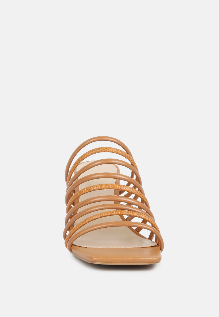 Fairleigh Strappy Slip On Sandals-3