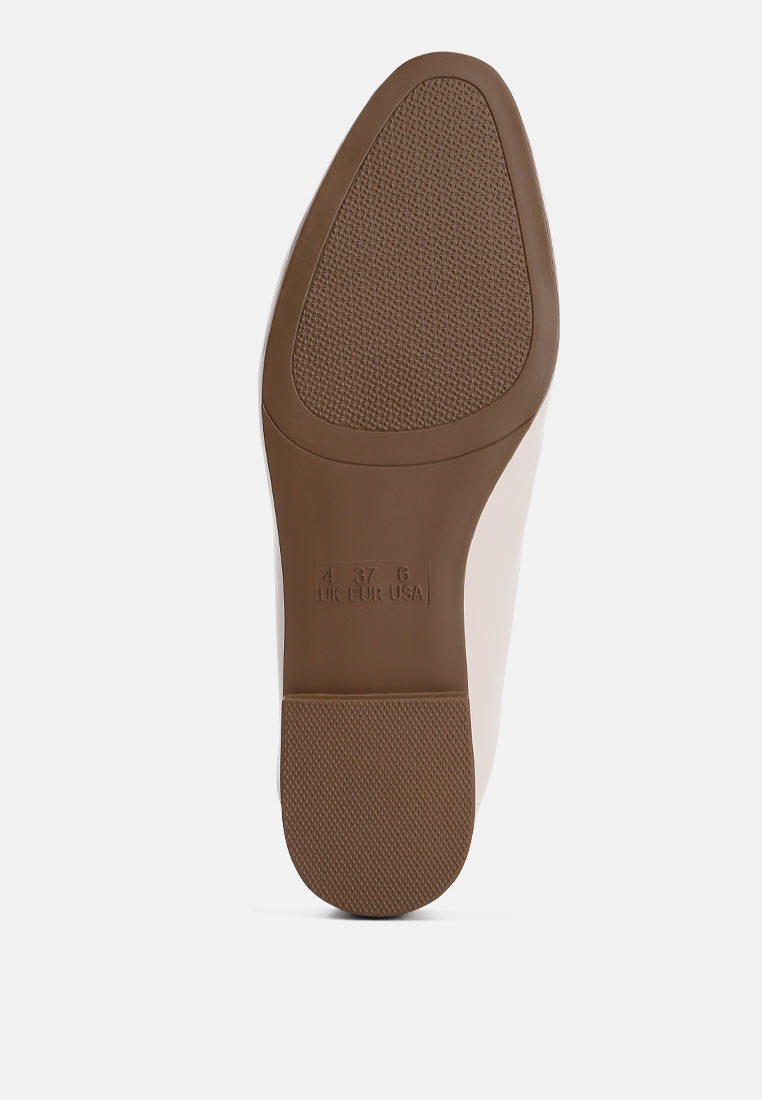 Finola Horsebit Embellished Loafers-4