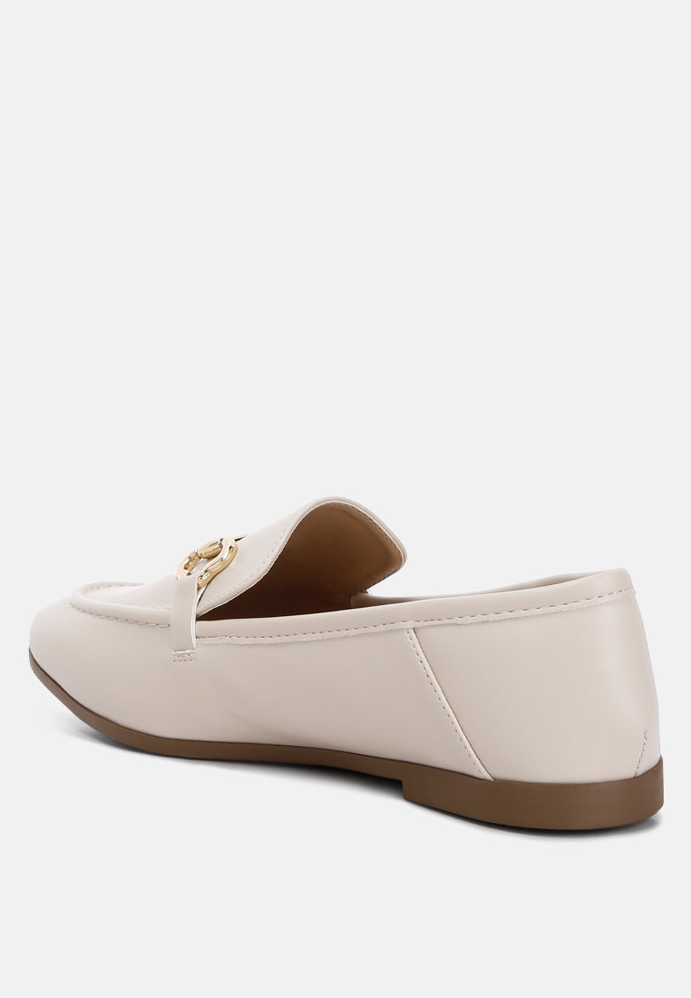 Finola Horsebit Embellished Loafers-2