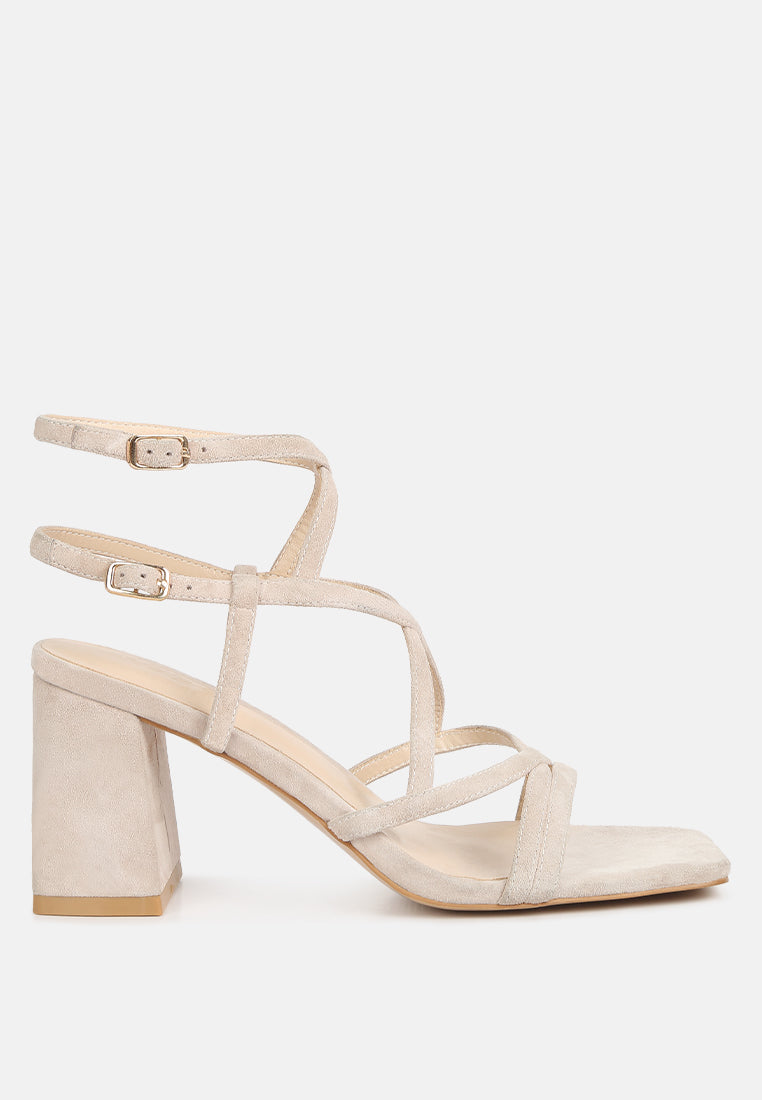 Fiorella Strappy Block Heel Sandals-6