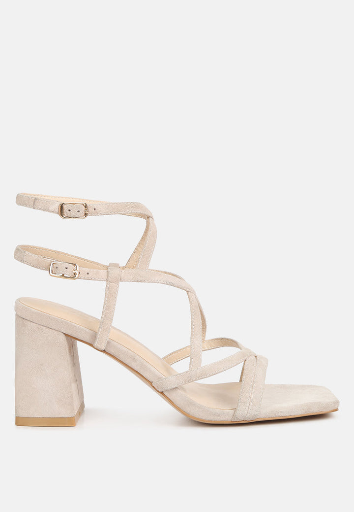 Fiorella Strappy Block Heel Sandals-6