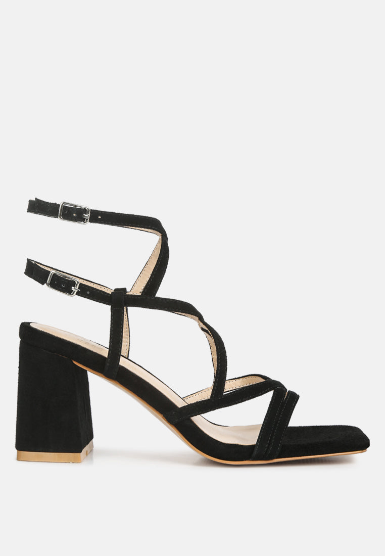 Fiorella Strappy Block Heel Sandals-0
