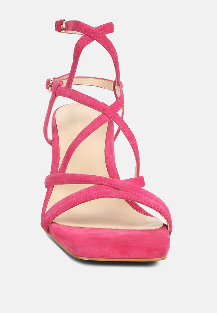 Fiorella Strappy Block Heel Sandals-2