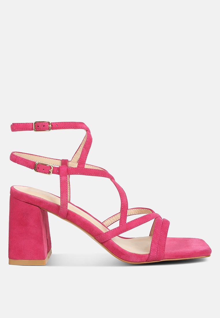 Fiorella Strappy Block Heel Sandals-5